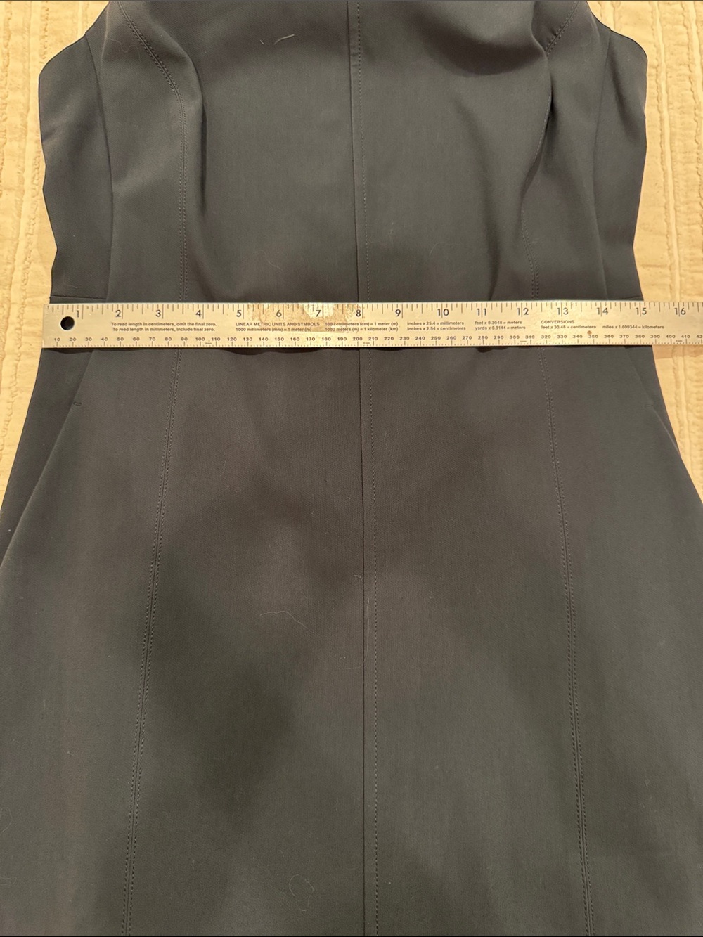 MM.LaFleur Constance Dress Dark Spruce Size 6 NWT Cotton Stretch Sheath Workwear - Picture 15 of 15
